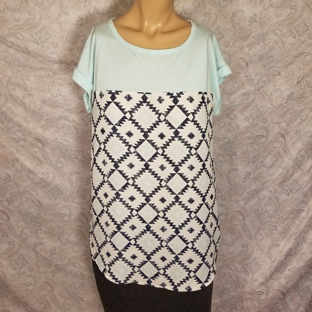 Rewind Blouse Top Size Small